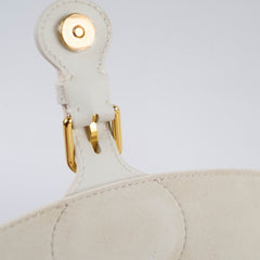 Dior Medium Bobby Bag White