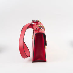 Gucci Sylvie Medium Chain Bag Red