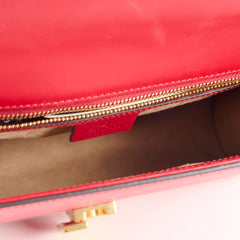 Gucci Sylvie Medium Chain Bag Red