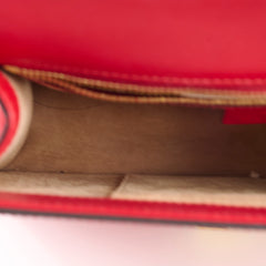 Gucci Sylvie Medium Chain Bag Red