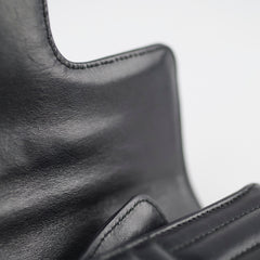 Prada Leather Diagramme Bag Black