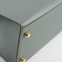 Hermes Kelly 28 Vert Armande Sellier Z Stamp