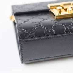 Gucci GG Small Padlock Bag Black