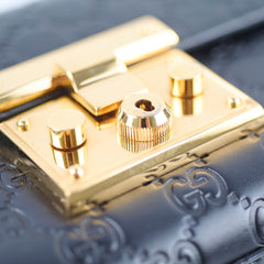 Gucci GG Small Padlock Bag Black