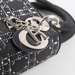 Christian Dior Mini Lady Dior in Cannage Satin