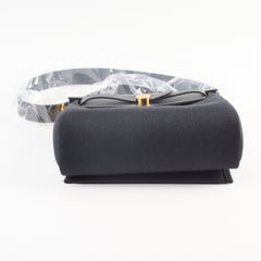 Hermes Herbag Mini Canvas/Hunter Noir GHW Stamp W