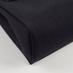 Hermes Herbag Mini Canvas/Hunter Noir GHW Stamp W