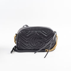 Gucci Marmont Camera Bag Black