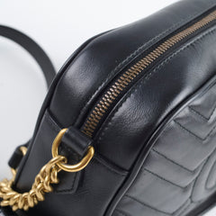 Gucci Marmont Camera Bag Black