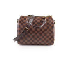 Louis Vuitton Speedy 25 Bandouliere Damier Ebene