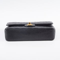 Chanel Caviar Medium/Large Classic Flap GHW Series 20