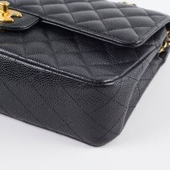 Chanel Caviar Medium/Large Classic Flap GHW Series 20