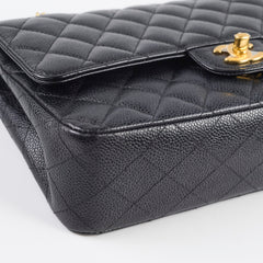 Chanel Caviar Medium/Large Classic Flap GHW Series 20