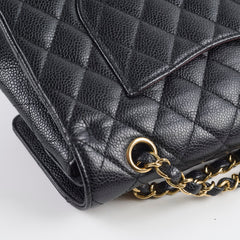 Chanel Caviar Medium/Large Classic Flap GHW Series 20