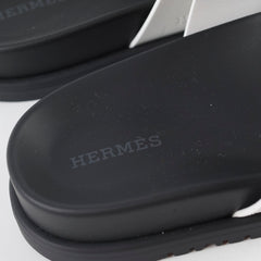 Hermes Chypre Sandals Blanc Size 38