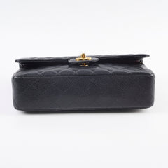Chanel Caviar Medium Classic Flap Series 19