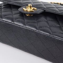 Chanel Caviar Medium Classic Flap Series 19