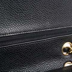 Chanel Caviar Medium Classic Flap Series 19