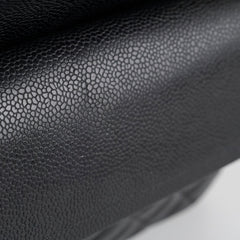Chanel Caviar Medium Classic Flap Series 19