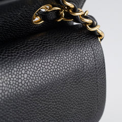 Chanel Caviar Medium Classic Flap Series 19