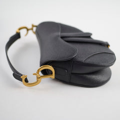 Christian Dior Mini Saddle Bag Black