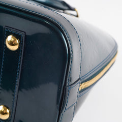 Louis Vuitton Alma PM Vernis Emerald Green