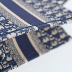 Christian Dior Medium Book Tote Navy