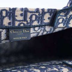Christian Dior Medium Book Tote Navy