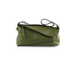 Loewe Puzzle Bolso Hobo Verde AG Bag Avocado Green