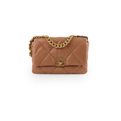 Chanel Small 19 Caramel Microchipped