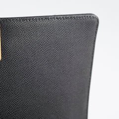 Chanel Old Medium Boy Quilted Caviar Black