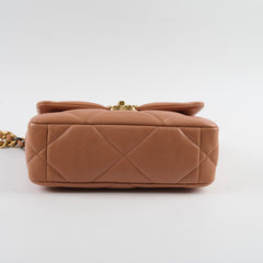 Chanel Small 19 Caramel Microchipped