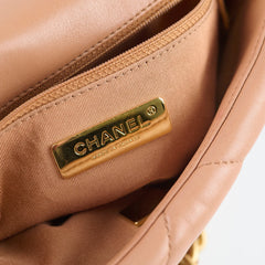 Chanel Small 19 Caramel Microchipped