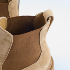 Chanel Suede Boots Light Brown Size 36