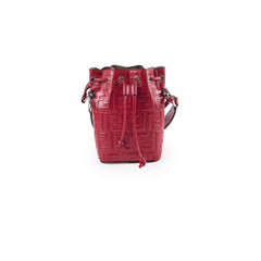 Fendi Mon Tresor Mini Bucket Bag Red