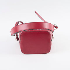 Fendi Mon Tresor Mini Bucket Bag Red