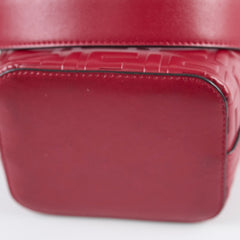 Fendi Mon Tresor Mini Bucket Bag Red