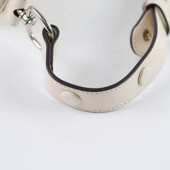 Gucci Mini Blondie Barrel Shoulder Bag White