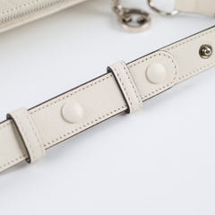 Gucci Mini Blondie Barrel Shoulder Bag White