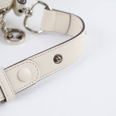 Gucci Mini Blondie Barrel Shoulder Bag White