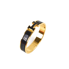 Hermes Clic H Bracelet PM Black