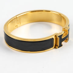 Hermes Clic H Bracelet PM Black