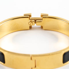 Hermes Clic H Bracelet PM Black