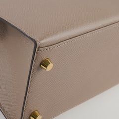 Hermes Kelly 28 Gris Asphalt Epsom Sellier - Z stamp