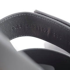 Hermes Chypre Size 38.5 Black Sandals