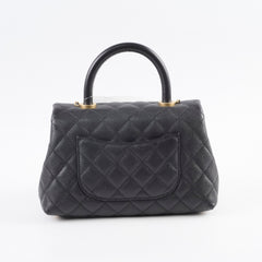 Chanel Coco Handle Small Caviar Black