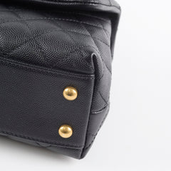 Chanel Coco Handle Small Caviar Black