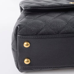 Chanel Coco Handle Small Caviar Black