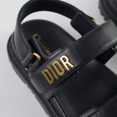 Christian Dior Dioract Sandals Black