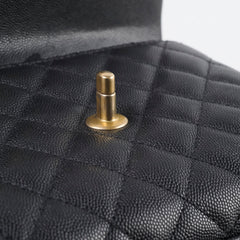 Chanel Coco Handle Small Caviar Black